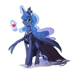 princessluna-the-lonebreaker:  Meet with Princess Luna. ★Artist: