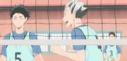 dailyhaikyuu:  “The other team’s completely onto you, Bokuto-san.”“Oh,