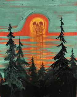 thunderstruck9:  Kim Dorland (Canadian, b. 1974), Last Light,