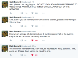 giffing-su:  Hey everyone! Matt Burnett, a writer for the show
