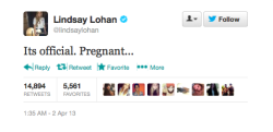 imwithkanye:  Fool Me Once. Lindsay Lohan played a cruel joke