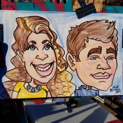 Caricature from Oktoberfest in Framingham.  Thanks for having