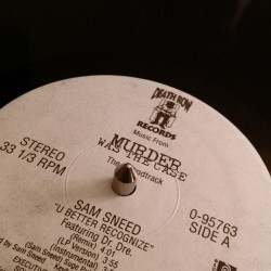 vinylhunt:  “U Better Recognize” - Sam Sneed, b/w “Come