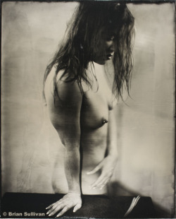 b7lab:  16X20" Tintype - Rebecca 2013 