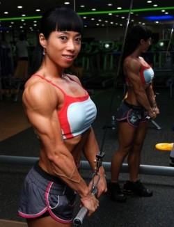 Asian Muscle Girls