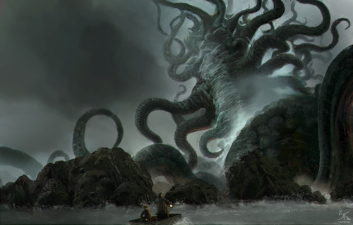 manfrommars2049:  Hydra by Sanskarans via ImaginaryBehemoths