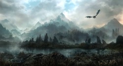 fantasywaves:  Land of Skyrim by Jonas de Ro