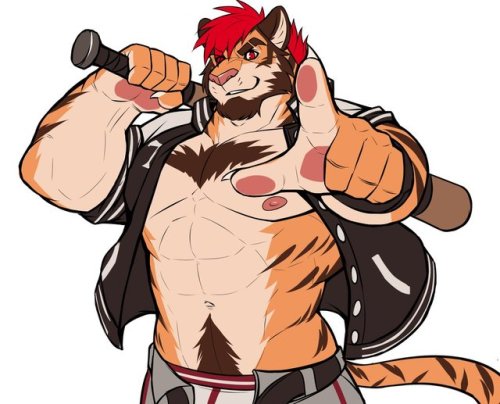 Baseball TigerArtist:  DRKS    On FA    On Twitter