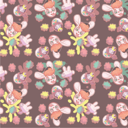 A gorgeous pattern that I won in a raffle from @floatiesodaMy bunny with two of his rayguns and a bunch of candy.This is absolutely freaking adorable!! If you don’t follow him you should defintiely go check him out, he’s told me he will be opening