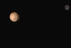 astronomicalwonders:  Pluto and New Horizons - The First Color