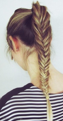 My Style / This fishtail braid is peppy! on @weheartit.com -