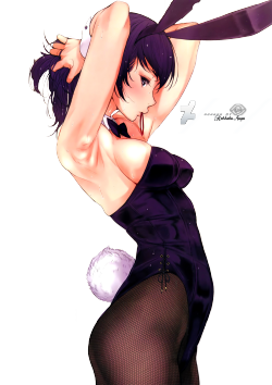 hentafutas22:  Bunnysuit Girl I by RokkakuAnzai 