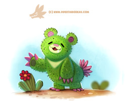 cryptid-creations:   Daily Paint 1310. Prickly Bear by Cryptid-Creations