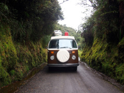 van-life:  Model: 1978 VW Westfalia Location: PNN Purace, Colombia