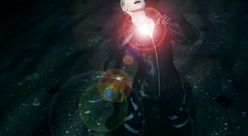 â€œWhatâ€™s happening to me!?â€Jill felt her body heat rise, as if it was all going to one spot, her chest. The device glowed red and the sensation was almost like it was trying to burn a hole through her frame. She couldnâ€™t breath. As if all of her