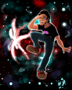 strangenocturne:  Space Cadet MARKIMOOOOO by MadBlueBunny  Mark.