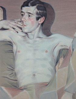 grundoonmgnx:  Kris Knight, Backstage, 2015 Oil on Canvas, 24x18" 