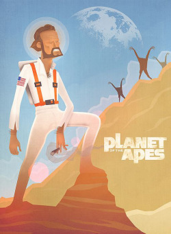 thepostermovement:  Planet of the Apes by Andy Walsh