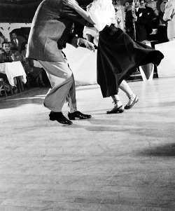:  Mambo Dancing. Photographed by Loomis Dean. February 2, 1951.