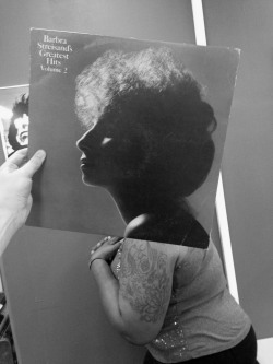 librarysleevefacing:  Barbra Streisand reminds you that you’re