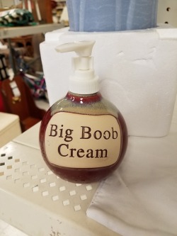 shiftythrifting:Finally a product for me! so is this a cream