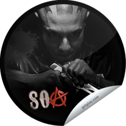      I just unlocked the Sons of Anarchy: Poenitentia sticker