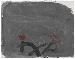 thunderstruck9:  Antoni Tàpies (Spanish, 1923-2012), Peu sobre