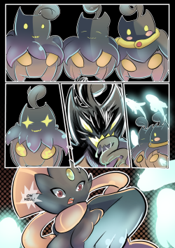 Attacks used on weavile: Scary face and Trick or Treat You know