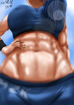 leslothoth:  Captain Mizuki (or Abs Goddess)   With that, i can
