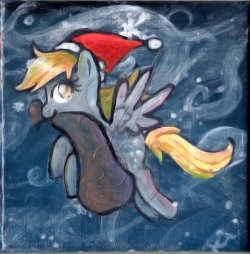 paperderp:  Derpy Clause by LinksLove  <3