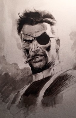 NICK FURY BY LEE WEEKS  