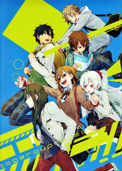    Kagerou Project Spoon cover, clear file illustrated by Shidu