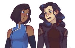 psybelle:Korrasami by russel-o  > u< <3