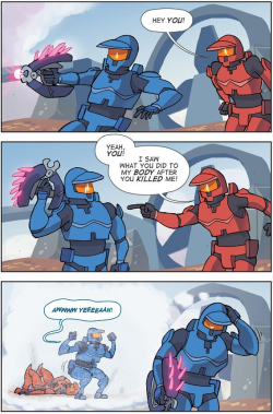 norcalnoise:  insanelygaming:  Halo- Tea-Time Created by Dorkly