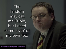 &ldquo;The fandom may call me Cupid, but I need some lovin&rsquo; of my own too.&rdquo;