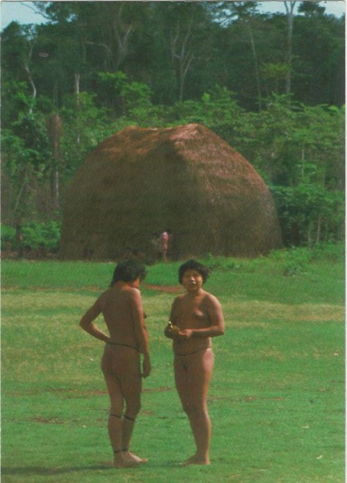Cinta Larga women from the state of Rondonia in Brazil, via eBay.