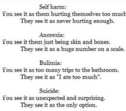 th3fallen1:  &ldquo;I see it as the only way…&quot;   #dark #suiside #bulimia #anorexia #selfharm #death 