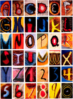 visual-poetry: »butterfly alphabet« by kjell bloch sandved
