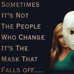 Taking the Mask off… time for change.  💋💋