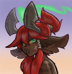 dat-soldier:  Giftart for StylusKnight! Portrait of his OC, Cicely~