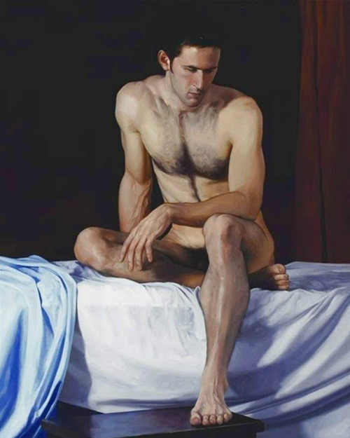 antonio-m:  ‘Male nude - Dylan’, 2001 by David Warren (1945–present).