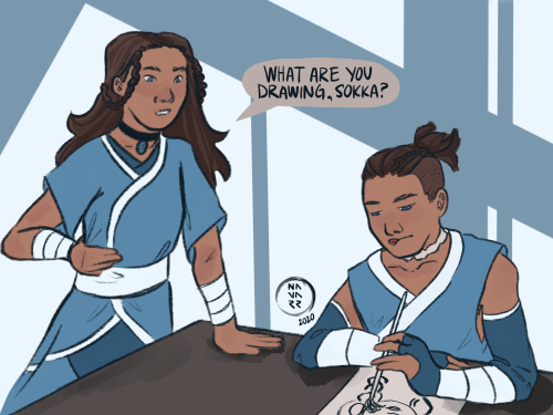 gingersnapped:  katara is a supportive little sister and sokka