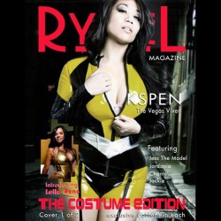 the first cover of the 2 cover Costume Edition of Rybel Magazine