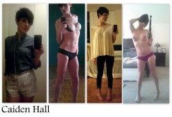 caidenhall69:  Kalindra Chan e Caiden Hall, transgender traps