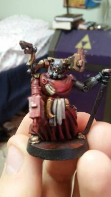 thelittleshieldmaiden:  kitbashed techpriests are the best kind