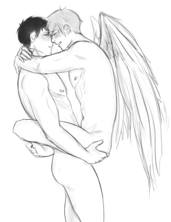 ohnolookaway:  what’s it like loving an angel?