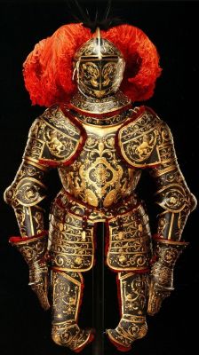 museum-of-artifacts:    Ceremonial armor Swedish King Erik XIV,