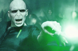 dracosferret:  Voldemort was ready. As Harry shouted, “Expelliarmus!”