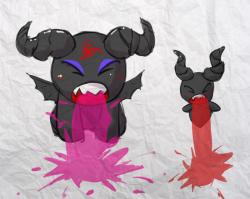 argoth:  “Oh sweet, the eyeshadow made my blood-vomit pink!”