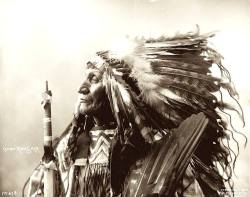 old-hopes-and-boots:  Chief Red Sack (Ojuha Luta). Oglala Lakota,.